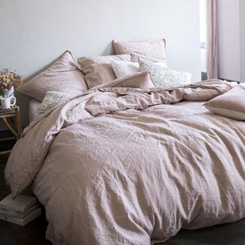 Linen sheets, to be warm all winter long