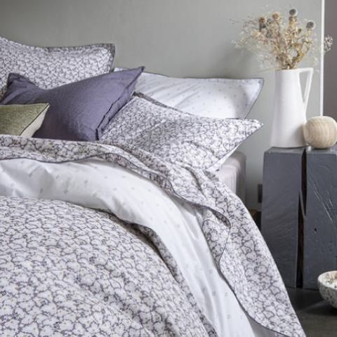 Cotton percale sheets, ideal for enjoying the indian summer