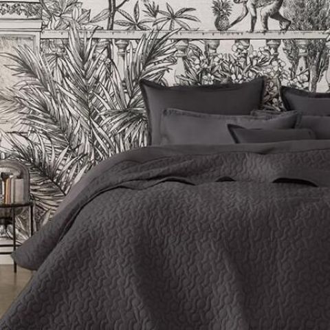 Poésie and Merveille, our new organic cotton sateen bedspreads