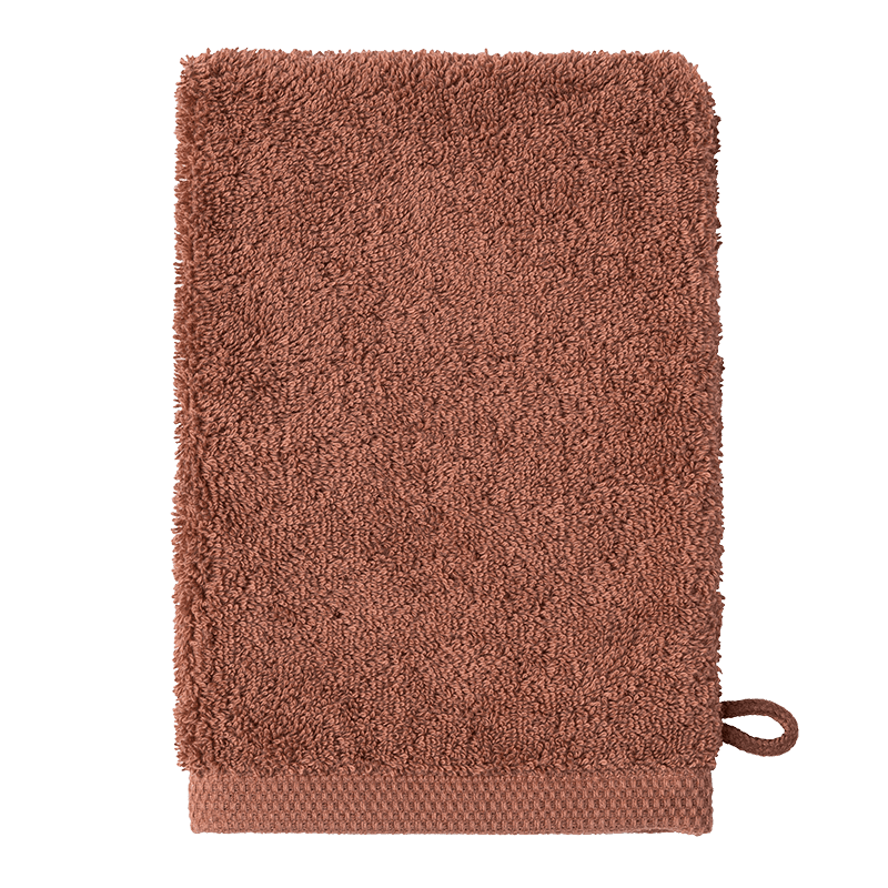 Gant de toilette sable coton Bio 16x21 cm TEX BIO