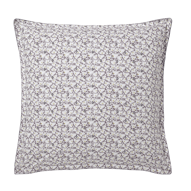 Taie d'oreiller en percale de coton biologique Sous-Bois 65x65 cm