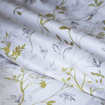 Organic cotton satin pillowcase, Jardin des Sens