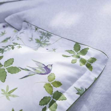 Organic cotton satin pillowcase, Envolée 