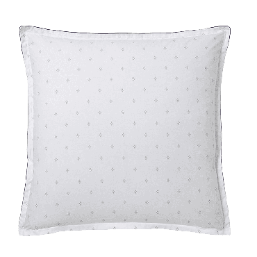 Organic cotton percale pillowcase 65x65 cm (26x26"), Sous-Bois