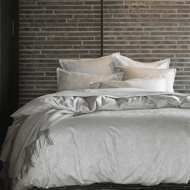 Drap plat en satin de coton biologique 270x300 cm GOTS, Quantique