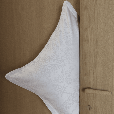 Taie d'oreiller en satin de coton biologique GOTS, Quantique