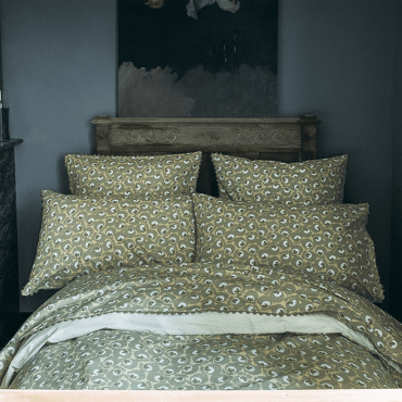 Cotton percale duvet cover, Trésor