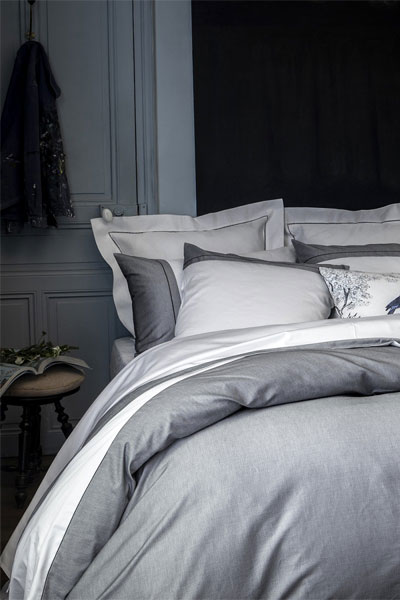 Cotton jacquard bed linen set