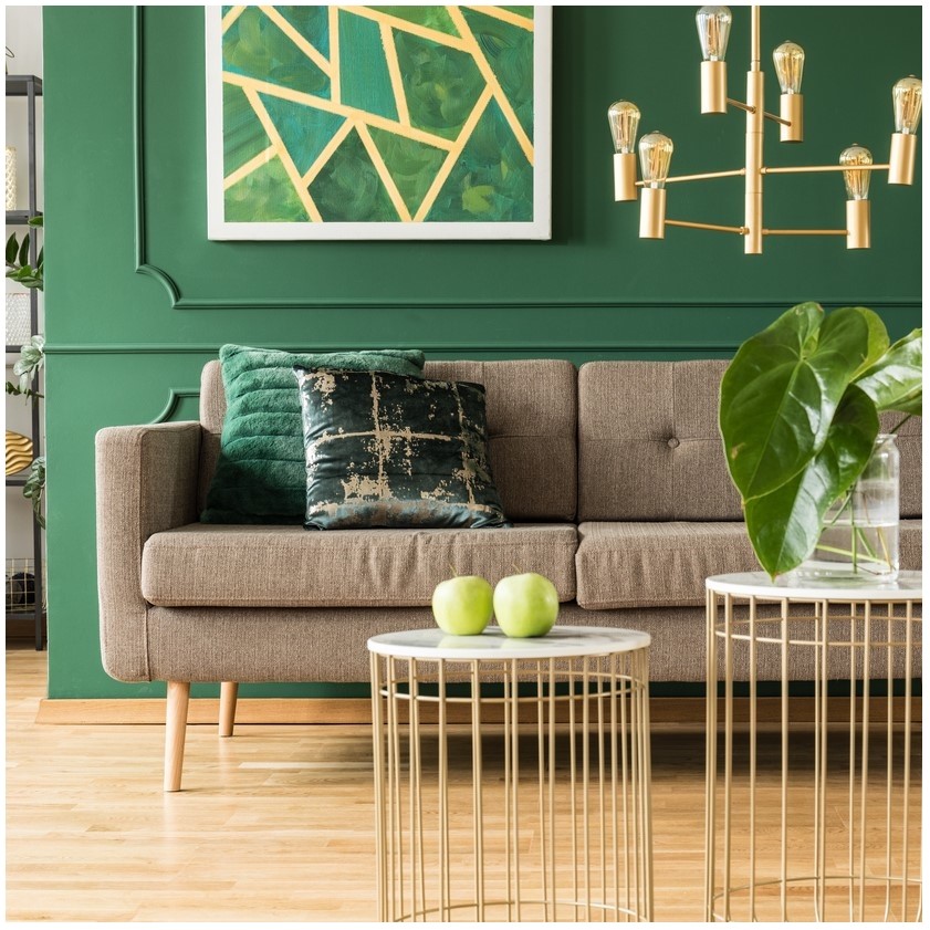 Interior decoration and green