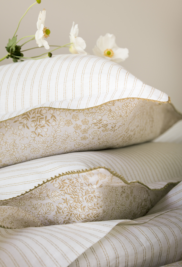 Gaia, linen bed linen set