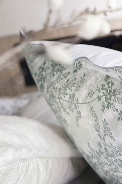 Cotton percale bed linen