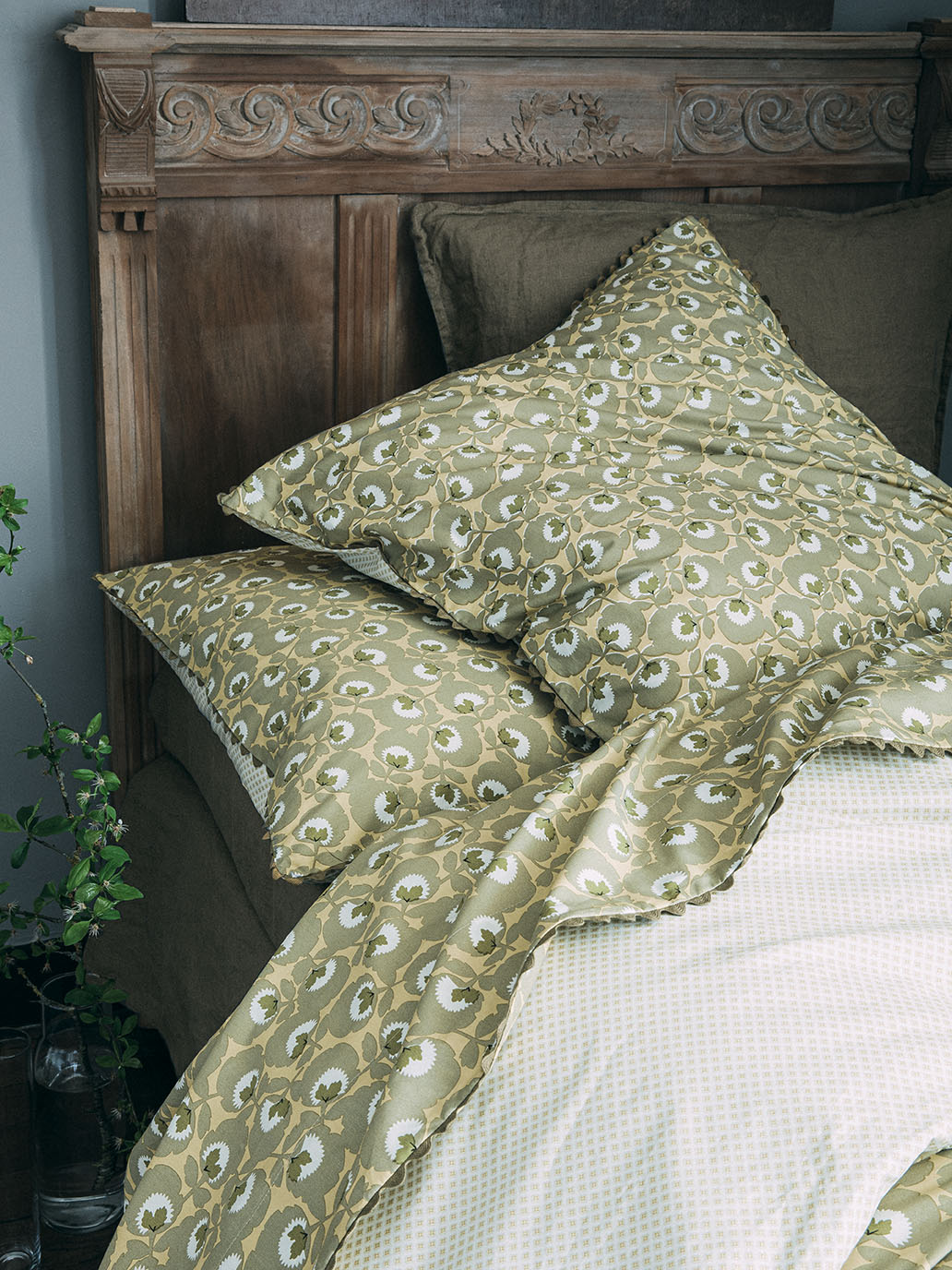 Trésor, cotton percale bed linen